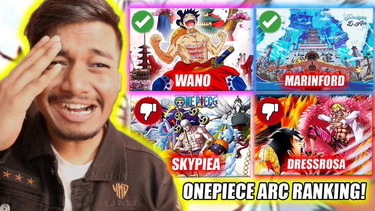 Rating Every One Piece Arc! (Best to Worst) | One Piece Gear 5