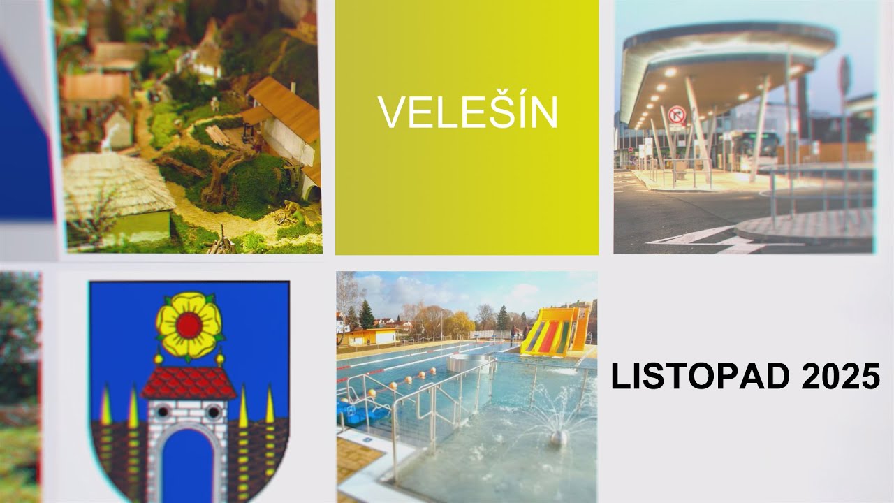 Videožurn&aacute;l města Vele&scaron;&iacute;n - listopad 2025