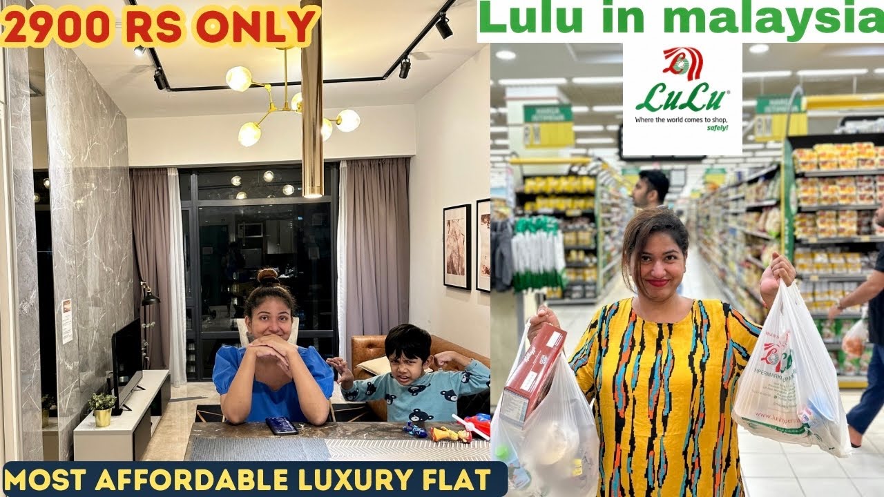 Our Luxury Apartment In Malaysia | Lulu Mall in Malaysia 😱