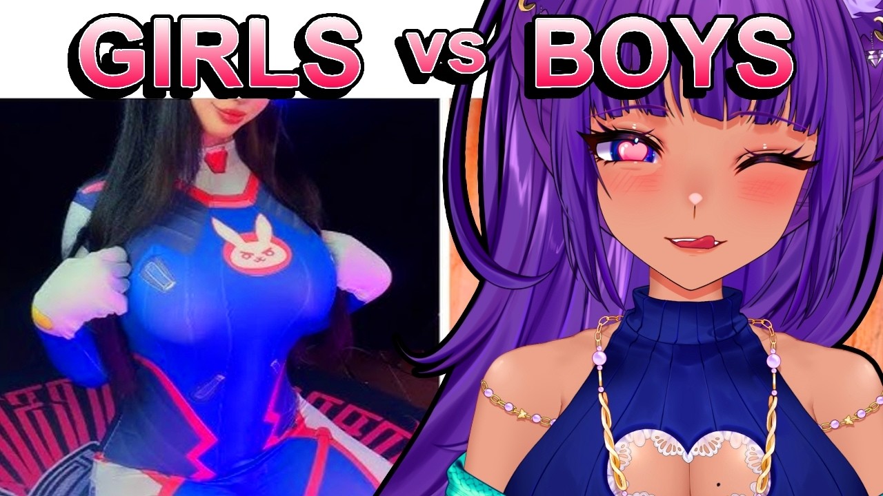 SMASH || Boys vs Girls Gaming Memes Reaction