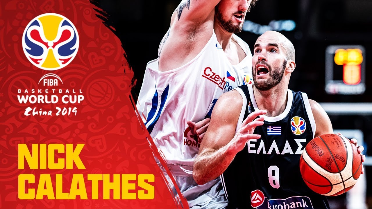 Nick Calathes (27 PTS, 6 AST, 6 REB) led Greece to victory over the Czech Republic!