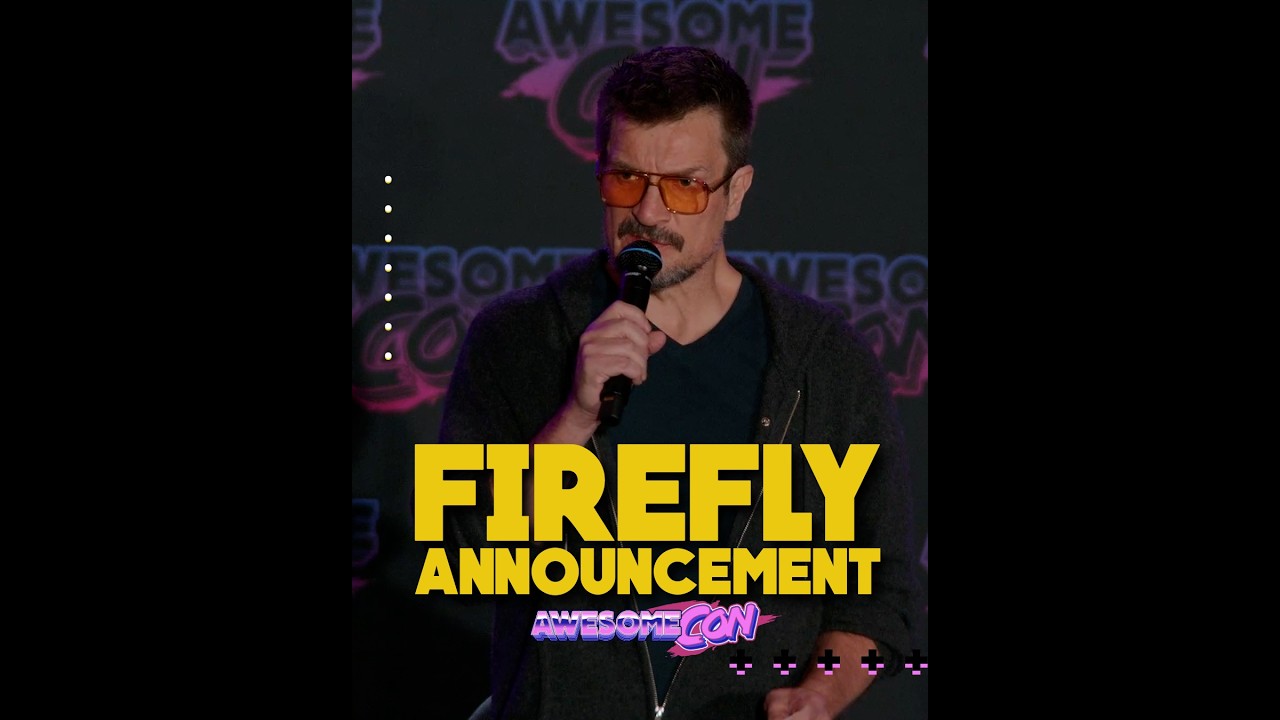 Firefly Announcement at Awesome Con!