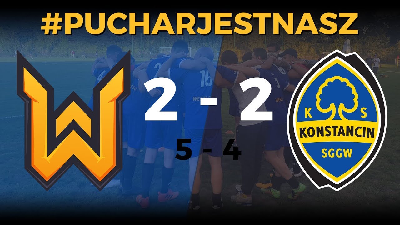 KTS Weszło vs. KS Konstancin - 2. runda okręgowego Pucharu Polski