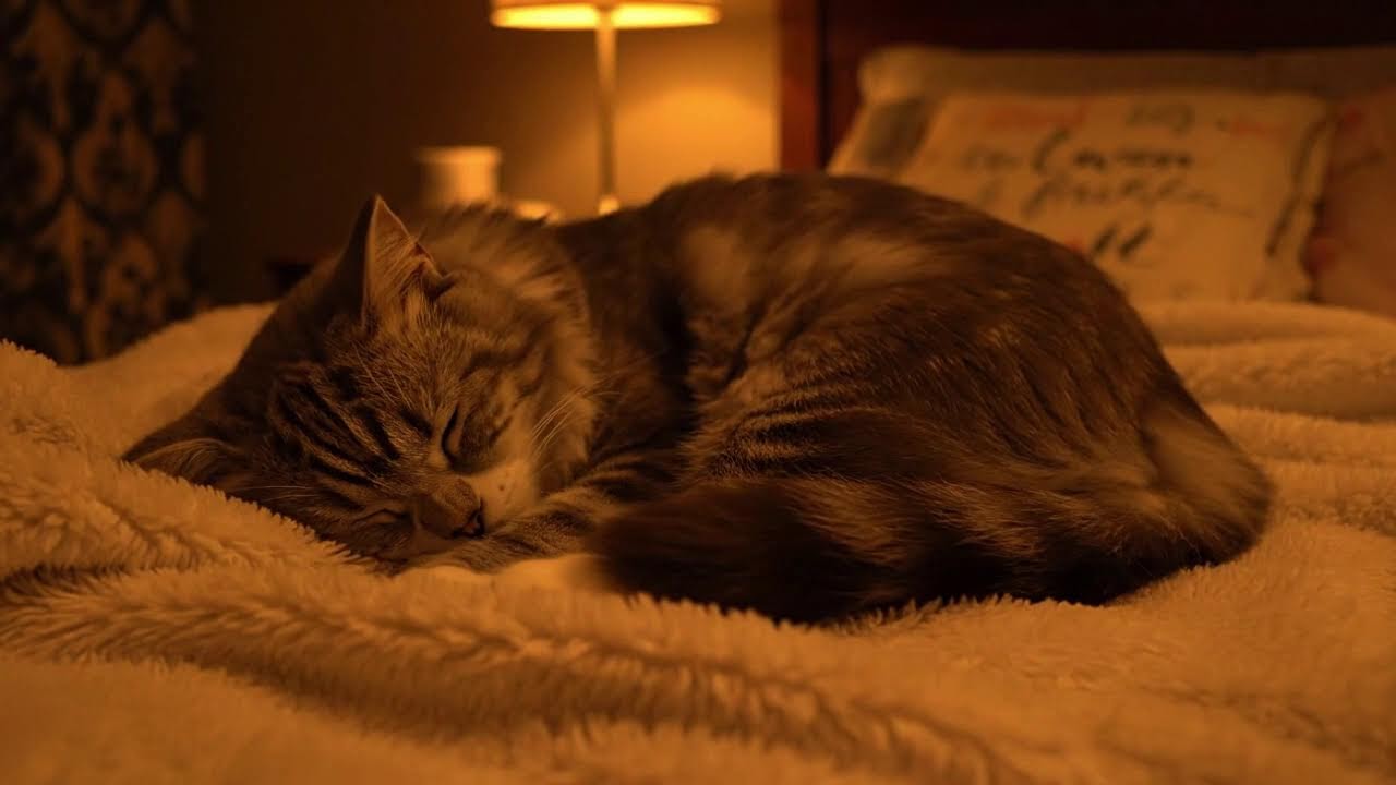 🎹 New Year Cozy Cat Piano 🐾 Deep Sleep Music (LIVE 12 HOURS)