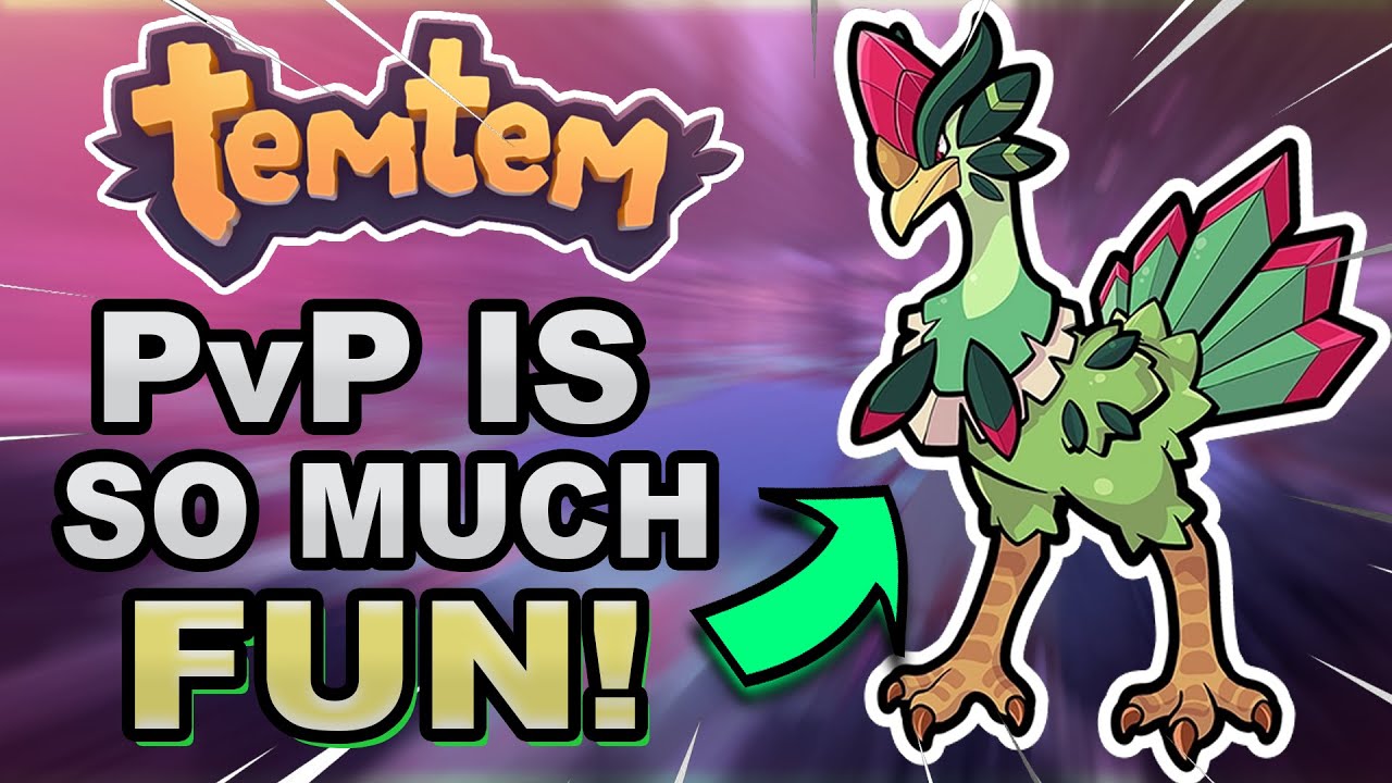 Почему PvP-матчи Temtem такие увлекательные?! - Соревновательный PvP-матч Temtem