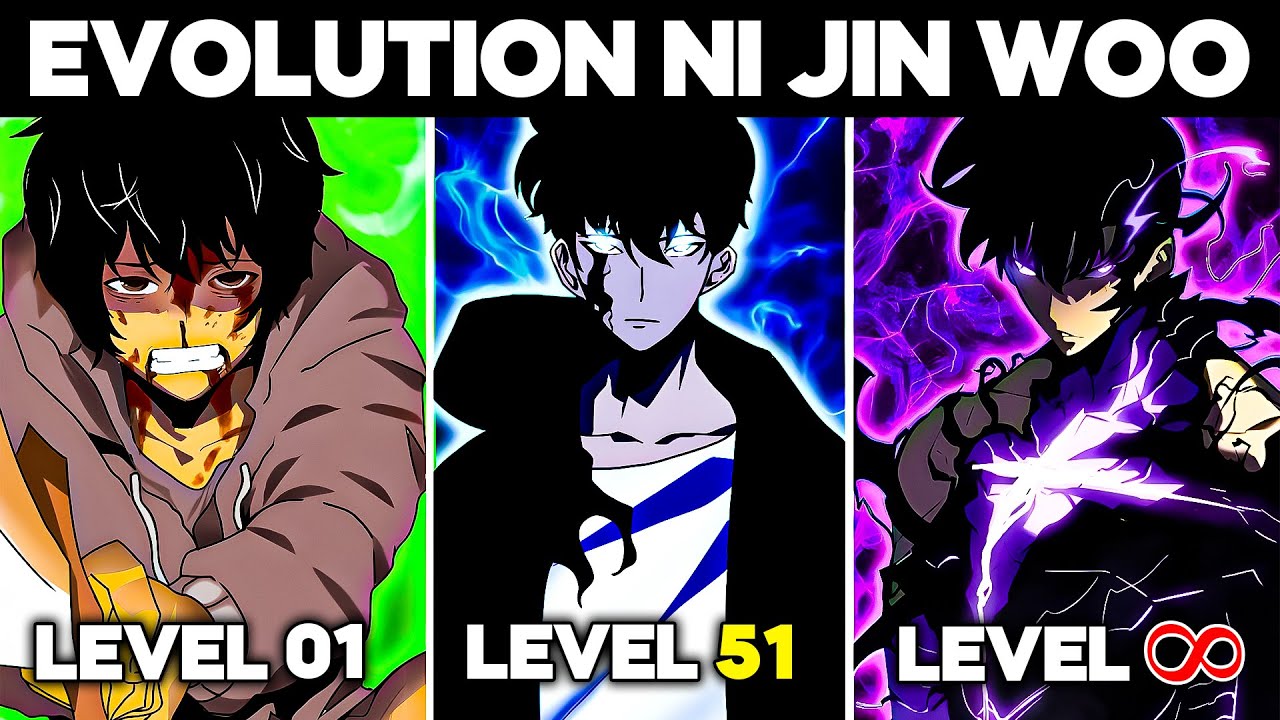 Buong EVOLUTION Ni Sung Jin Woo Sa Solo Leveling!