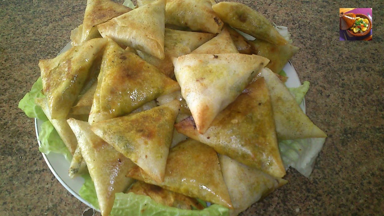 Briwat de pollo y verdura | Comida De Marruecos