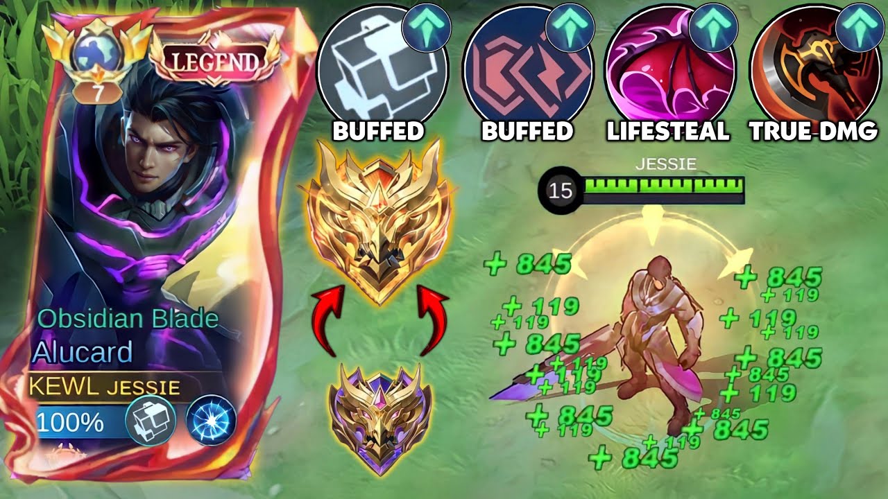 NEW META!! ALUCARD EXP LANE IS HERE!! THE NEW KING OF SIDELANE🥶 ALUCARD BUFFED BEST BUILD 2025!