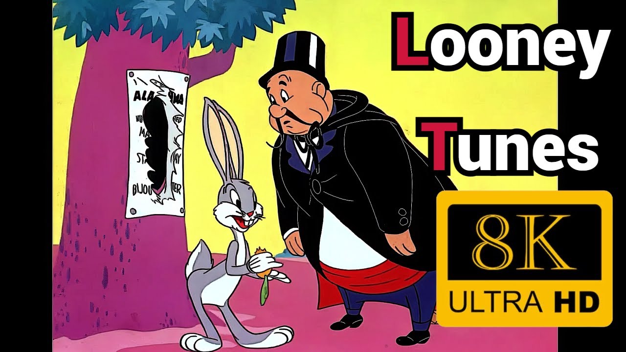 Looney Tunes   Case of the Missing Hare 1942 Remastered 8k