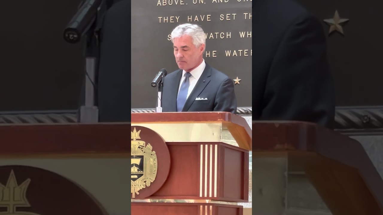 Ambassador and 77th SECNAV Kenneth J. Braithwaite&rsquo;s speech at his official portrait unveiling