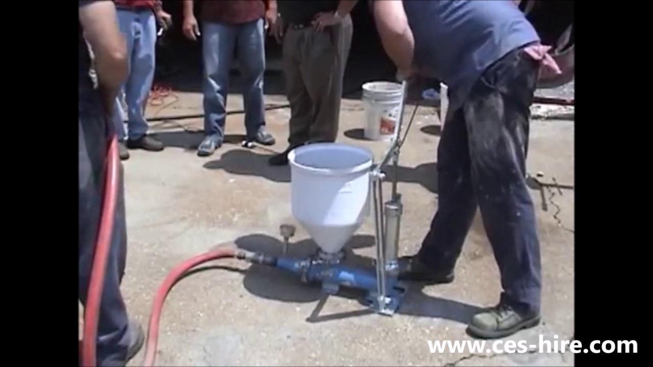 Airplaco Handy-Grout HG-9 Hand Operated Grout Pump