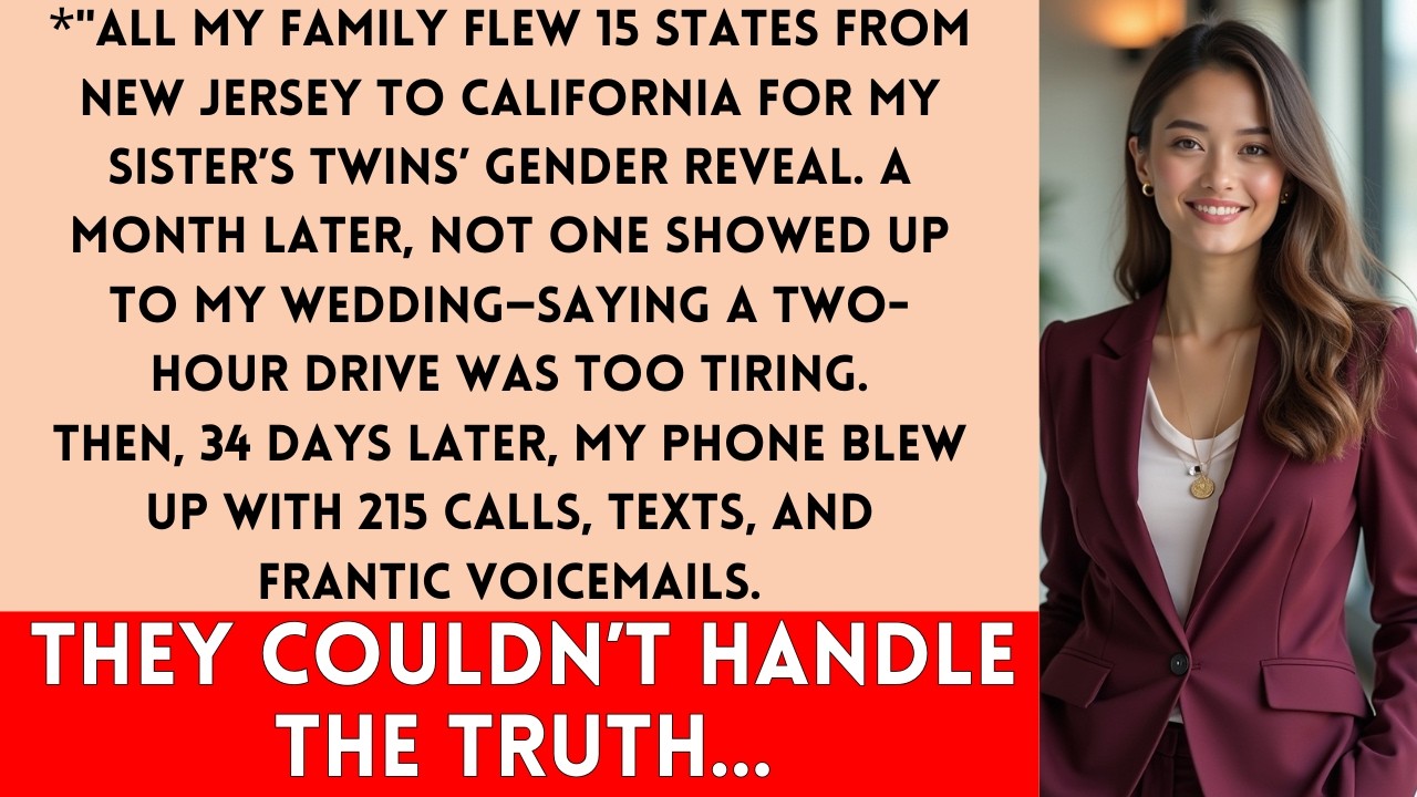 My Family Flew Across States for My Sister’s Gender Reveal — None Came to My Wedding