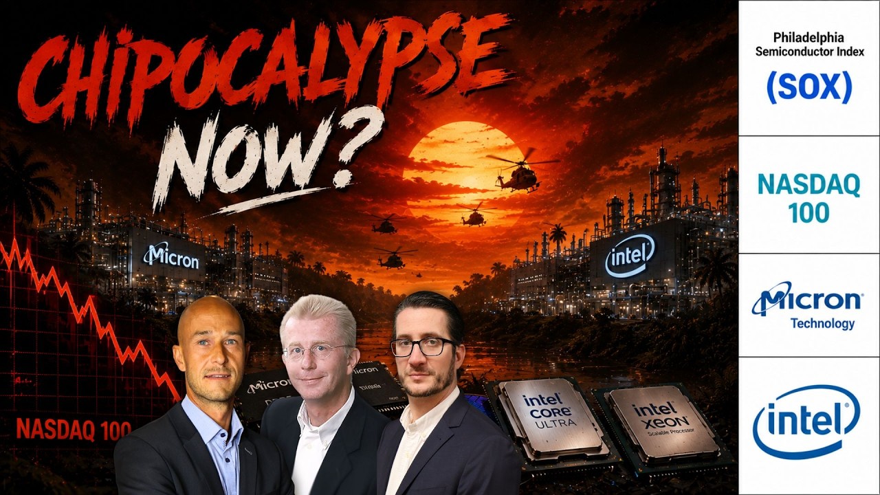 Chipmarkt mit einem Crash? - Micron Technology & Intel im Fokus - Nasdaq100 Short? SOX Index