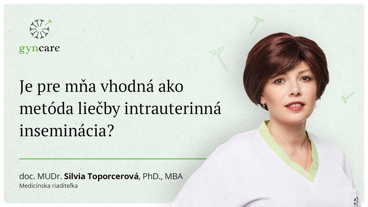 Je pre mňa vhodná ako metóda liečby intrauterinná inseminácia?