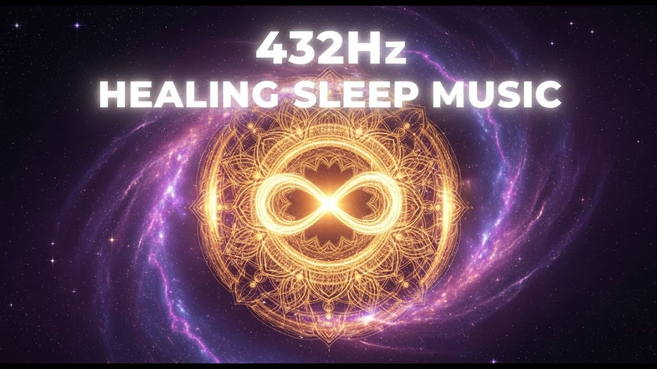 432Hz Healing Meditation Frequency | Sleep Music for Relaxation, Stress Relief, Balance & Inner Calm