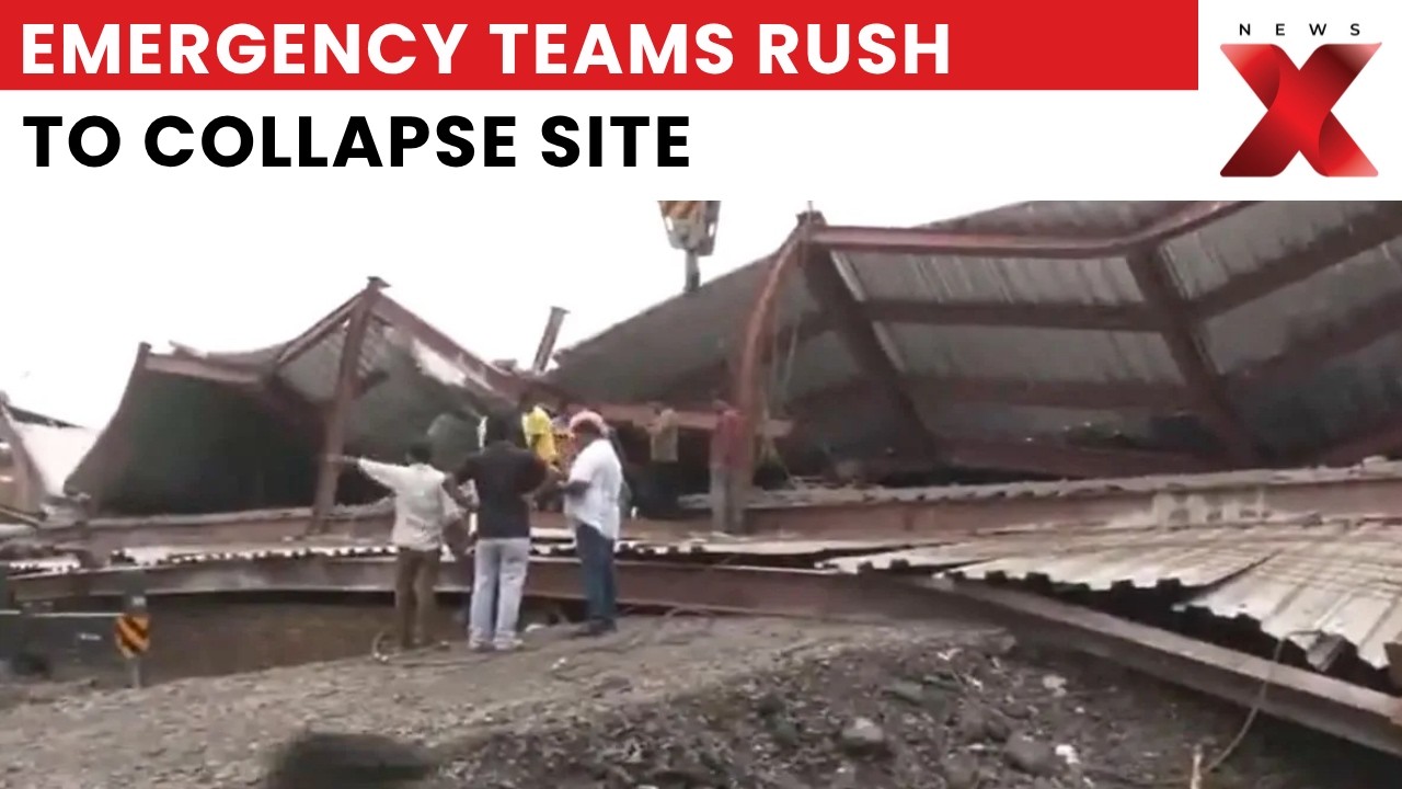 Massive Rescue Operation in Kolkata After Building Collapse Traps Workers in Debris