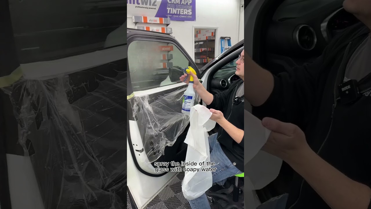 Remove Tint BEST Way to do it #diy #tint #cars #windowtint