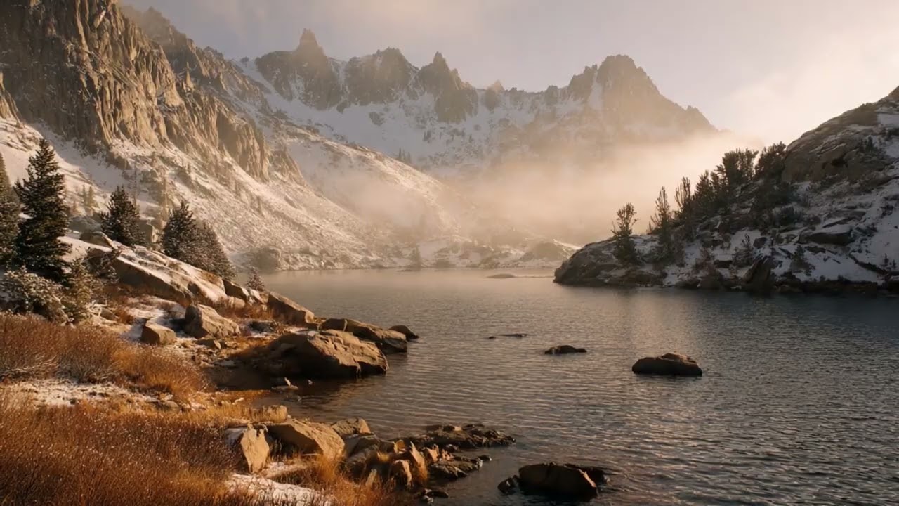 Peaceful Winter Classical: Relaxing Music & Nature Scenery