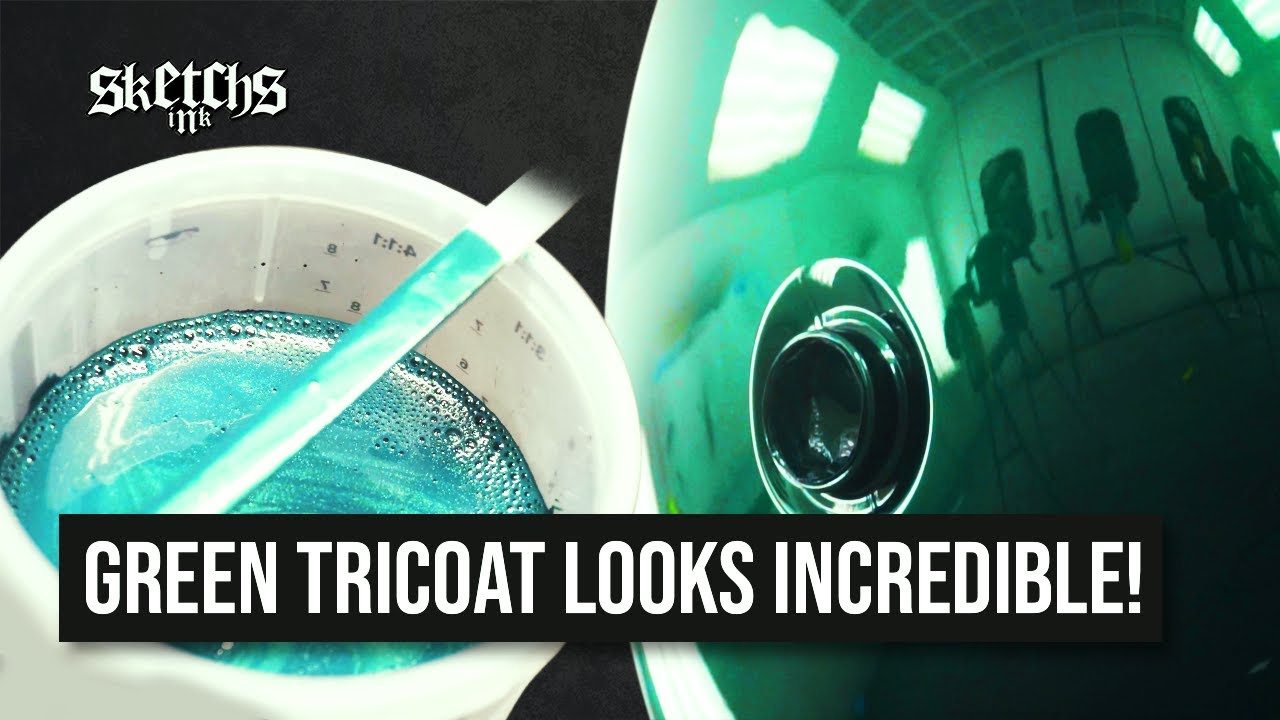 This Tri-Coat Looks INCREDIBLE! - Yamaha Stryker Custom Paint Process