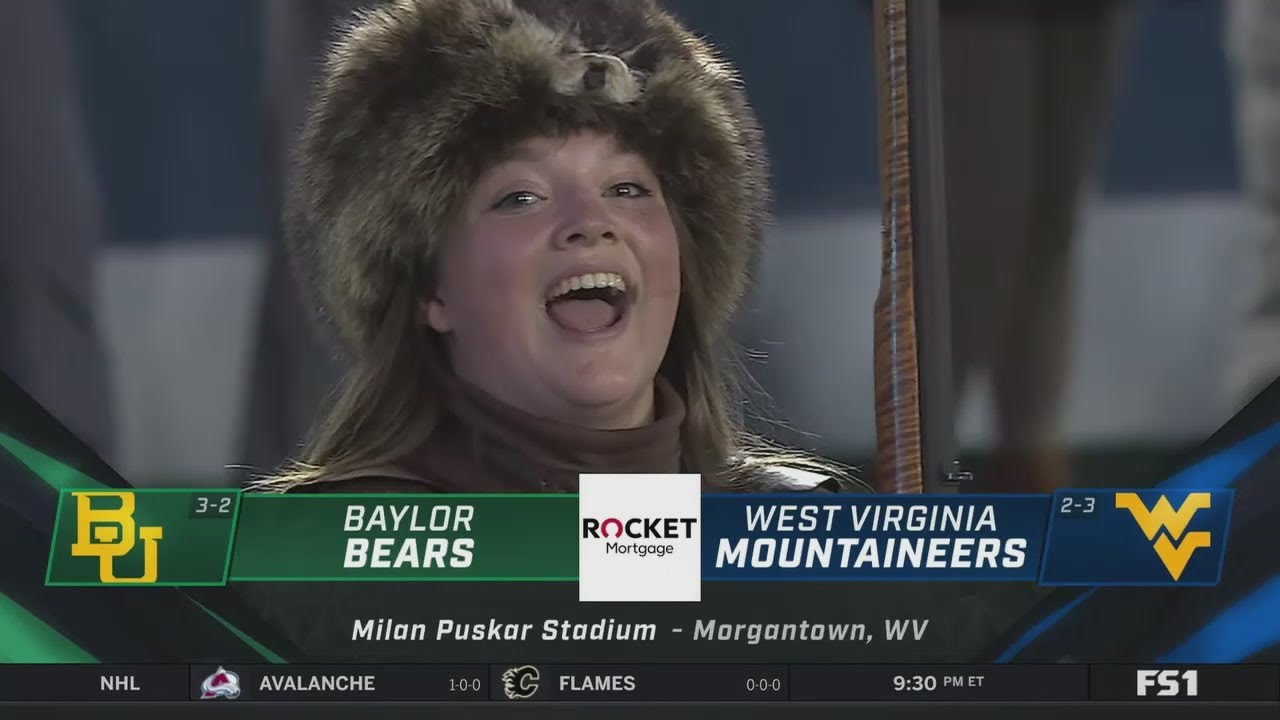 NCAAF 2022 10 13 Baylor at West Virginia 720p60