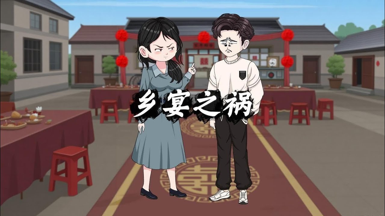 鄉宴之禍#短劇#一口氣看完#沙雕￼#劇情#原創動畫