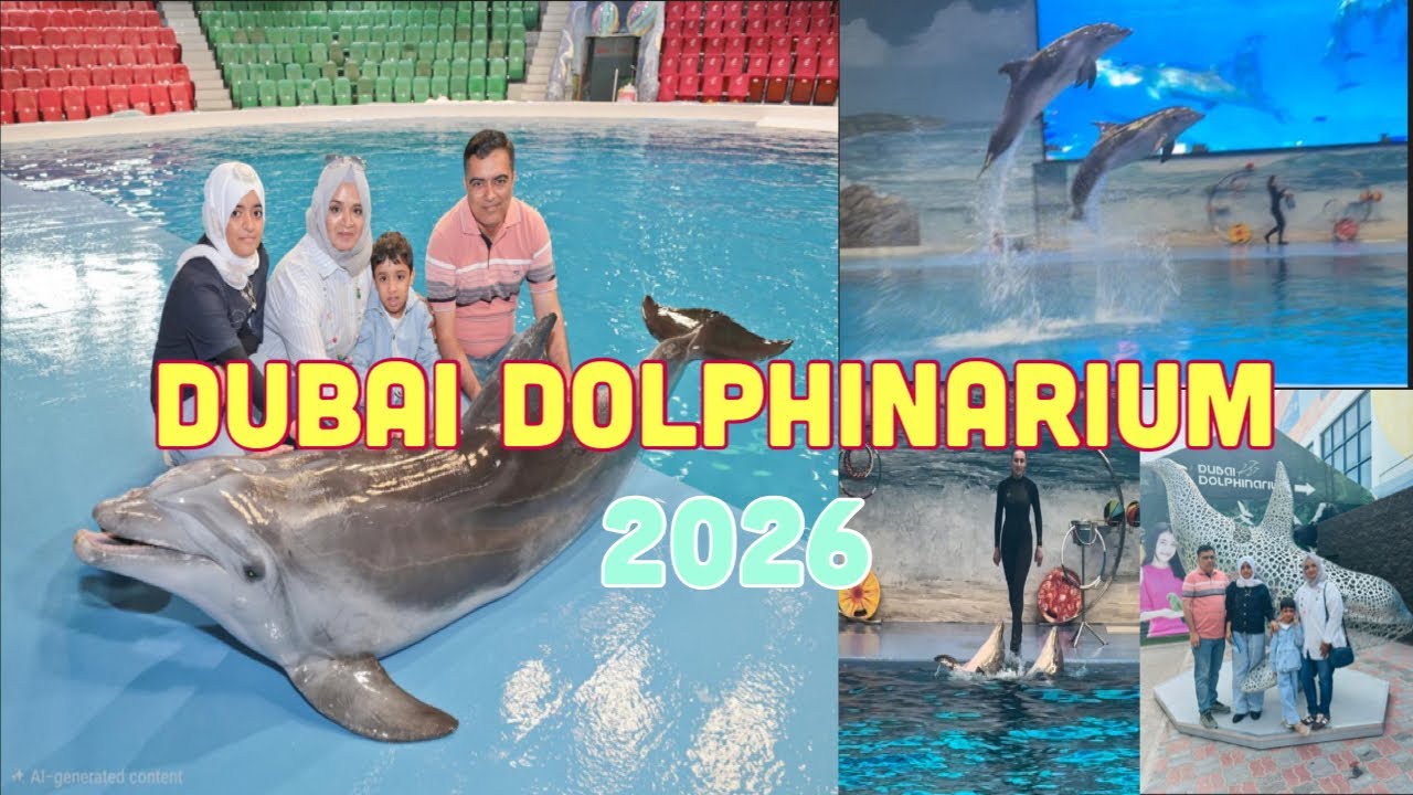 Unforgettable Day with Dolphins || Dolphin🐬& Seal🦭 Show || Dubai Dolphinarium|| Dubai Attractions
