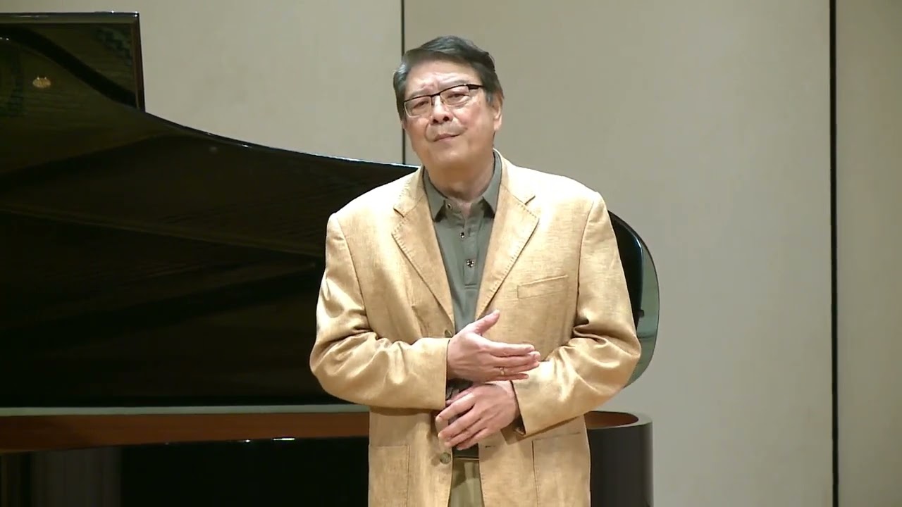 Zhong-Lin Han 韓鐘麟：Under the silver moonlite在銀色月光下－Xinjiang folk song. Taichung, Taiwan, May 2024.