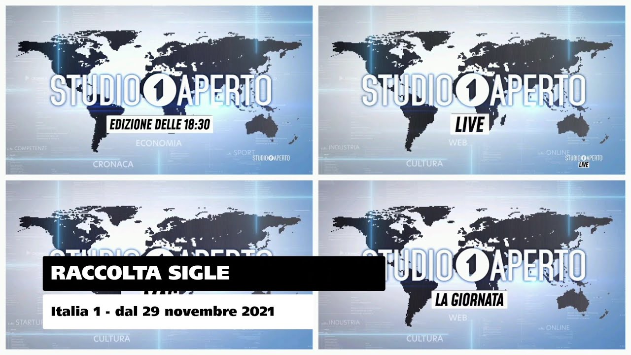 Studio Aperto - Raccolta completa di sigle | Dal 2021