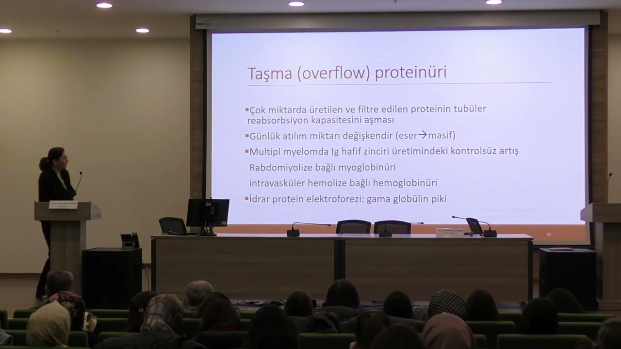 Prof  Dr  Aysun AYBAL KUTLUGÜN ile Proteinüri Hematüri Vakalarına Yaklaşım