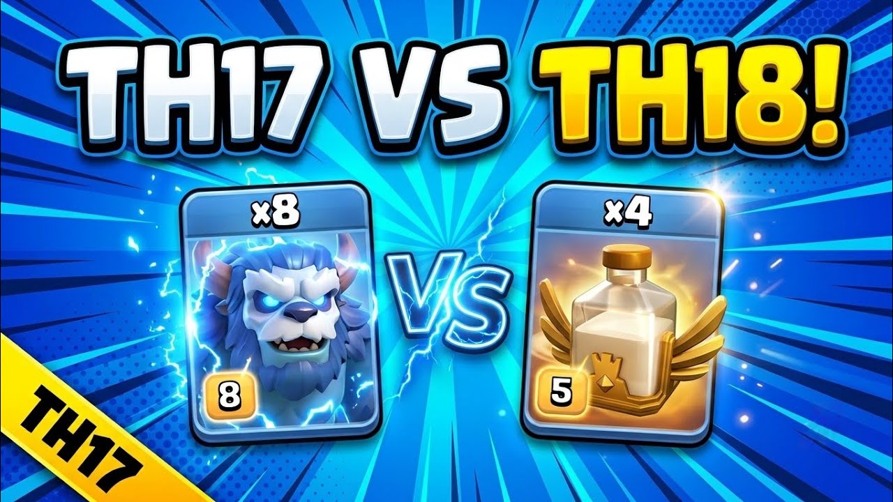 TH17 DESTROYS TH18! 😱 Super Yeti + Revive Spell = Easy 3 Star | Clash of Clans