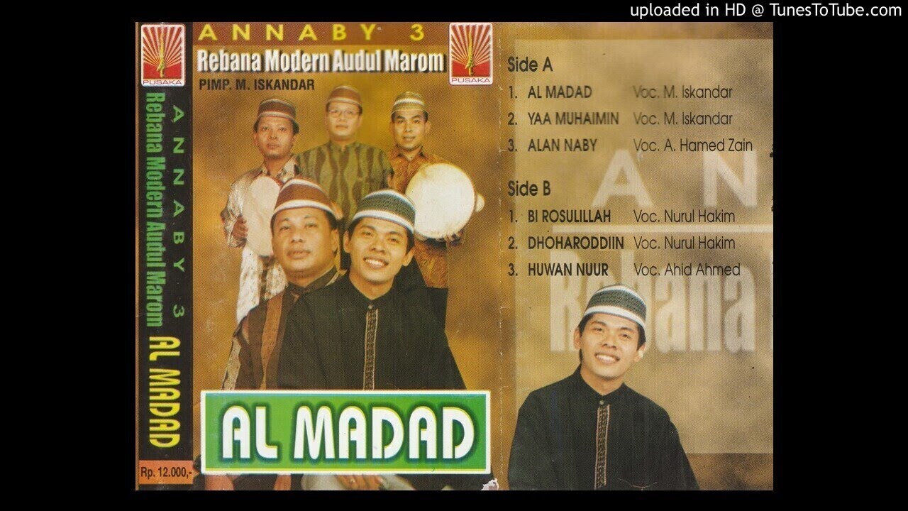 Kaset Pita Album AL-MADAD (Side-A) ~ Rebana Modern Audul Marom