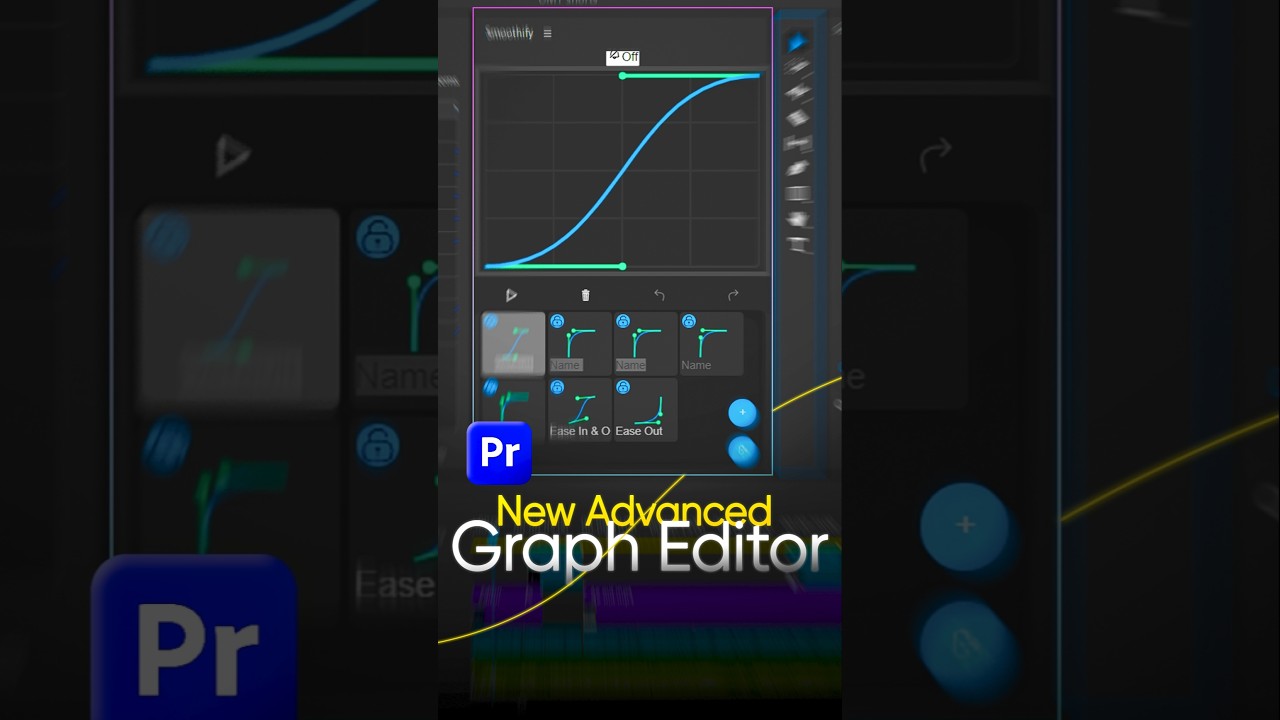 Secret advanced graph editor in premiere pro !