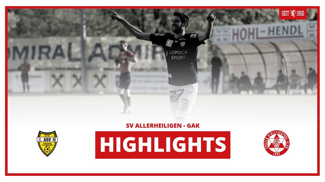 Regionalliga Mitte - 27. Runde: SV Allerheiligen - GAK