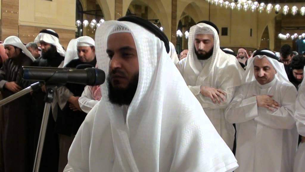 الشيخ مشاري بن راشد العفاسي يأمُ المصلين بجامع احمد الفاتح الإسلامي بمملكة البحرين 21 2 2012