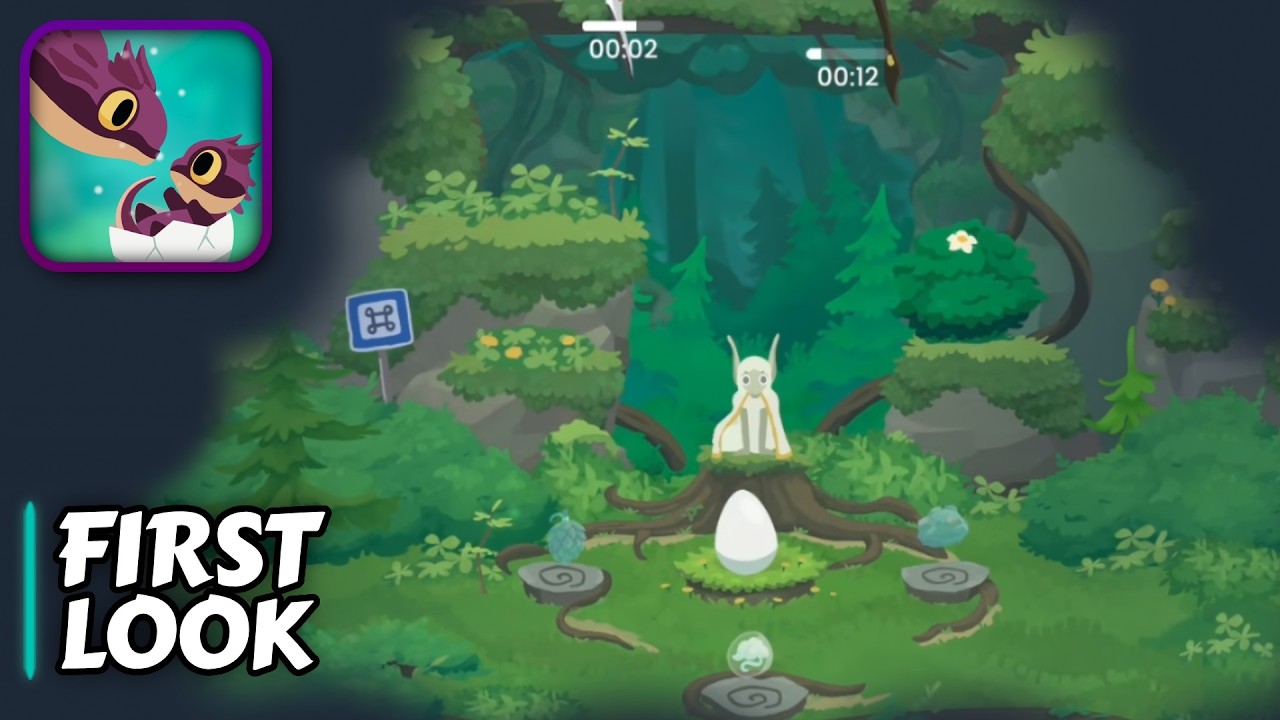 Hatch Dragons - First Look Gameplay (iOS, Android)