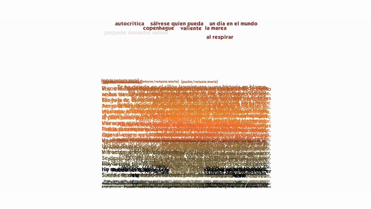 12. Al respirar - vetusta morla