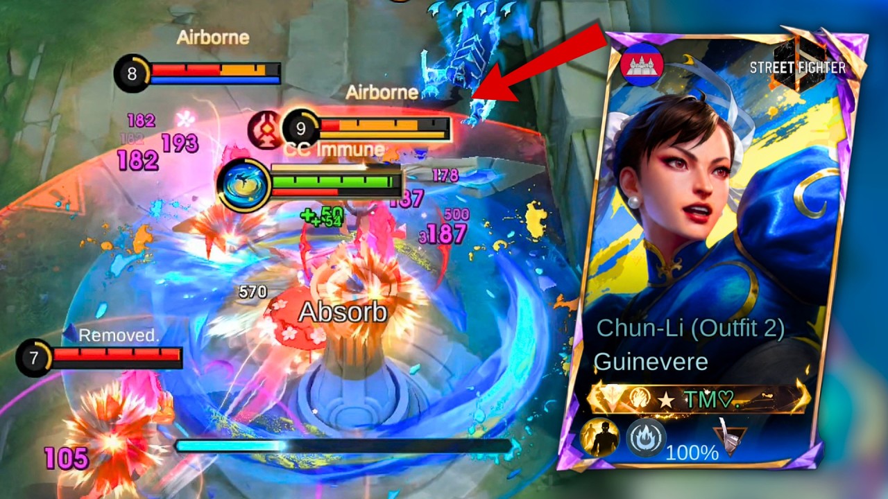Finally!! Guinevere Chun-Li Street Fighter Gameplay IS HERE !!