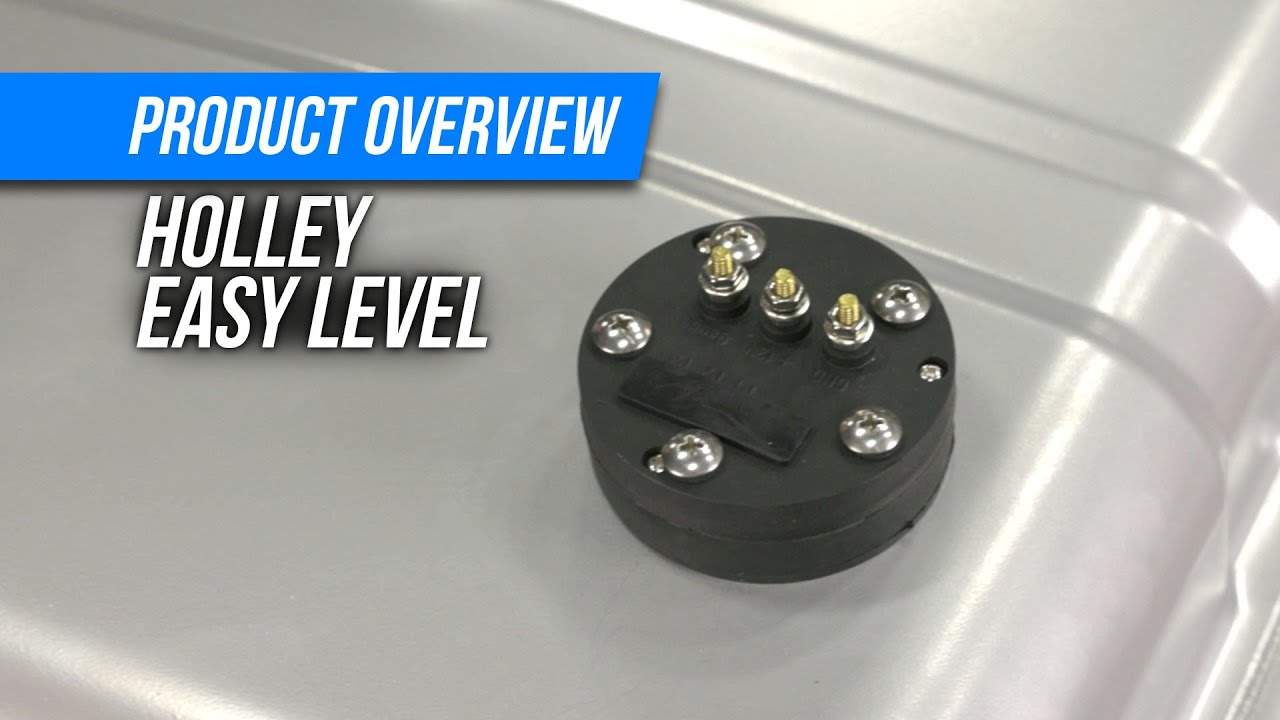 Replace Your Existing Fuel Sender with Holley's Revolutionary Easy Level Fuel Sender