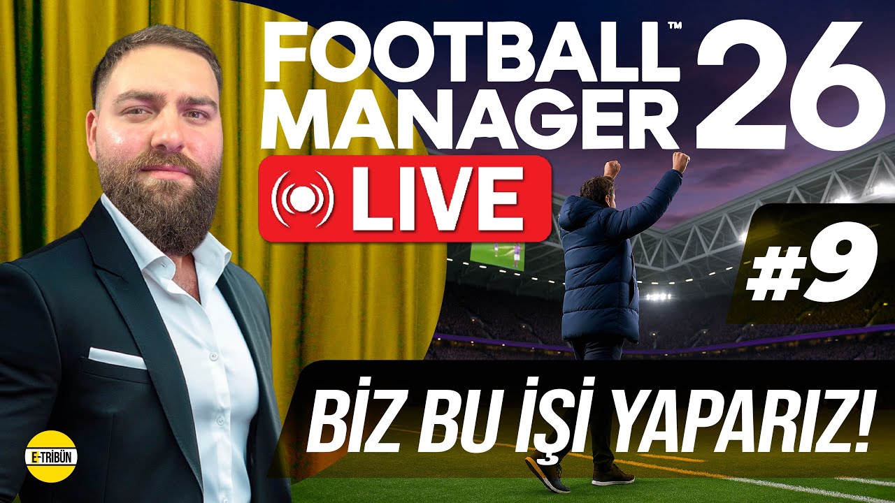 Dünya Devi Şampiyon Sakaryaspor! | FM 26 Bölüm 9 Canlı Yayın!