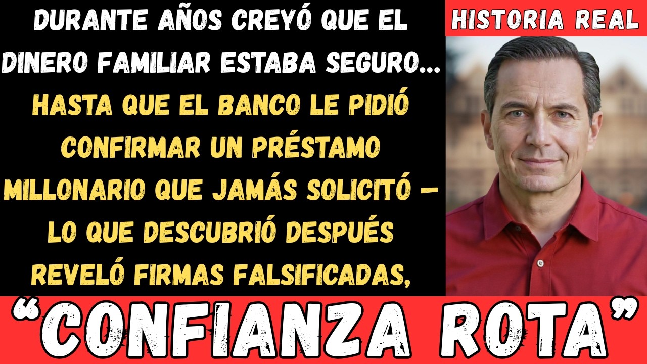 Mi tío administraba el fondo familiar y todo parecía normal… hasta que el banco me pidió...