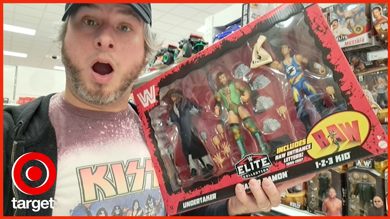 WWE Monday Night Raw Elite Wrestling Figure Set at Target