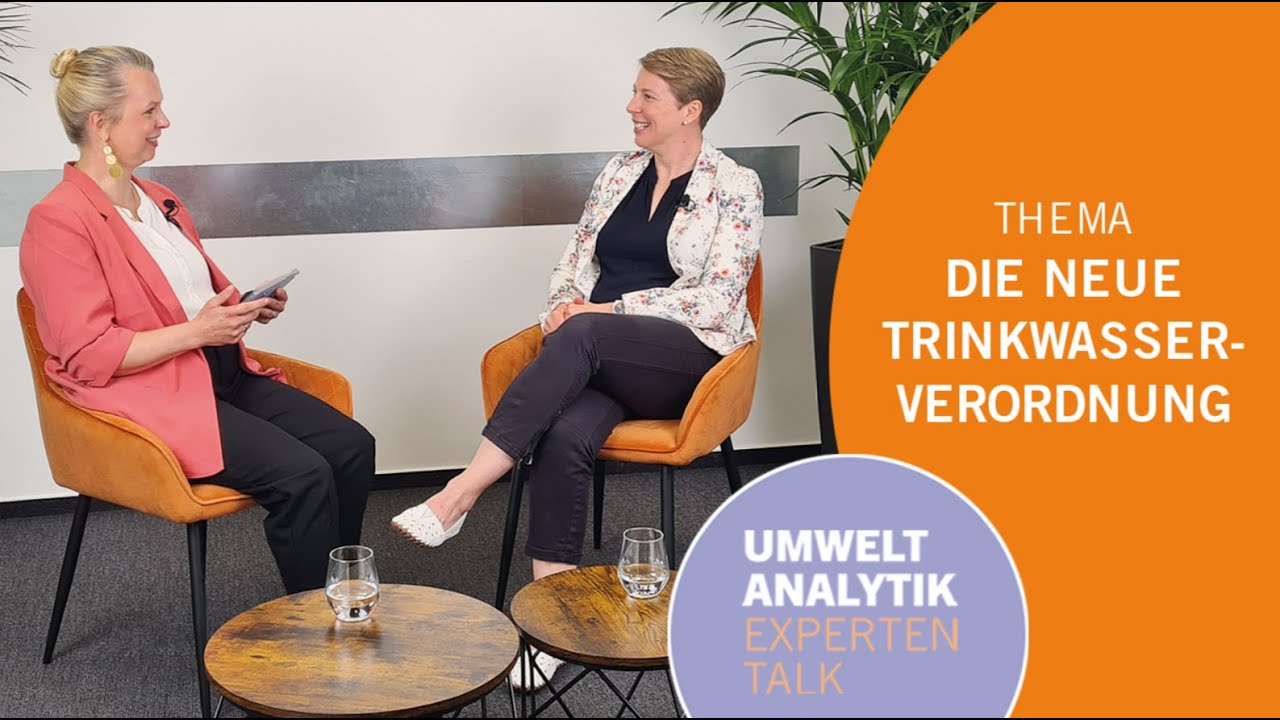 Trinkwasserverordnung: PFAS, Untersuchungen von Wasseranlagen – Umweltanalytik Expertentalk