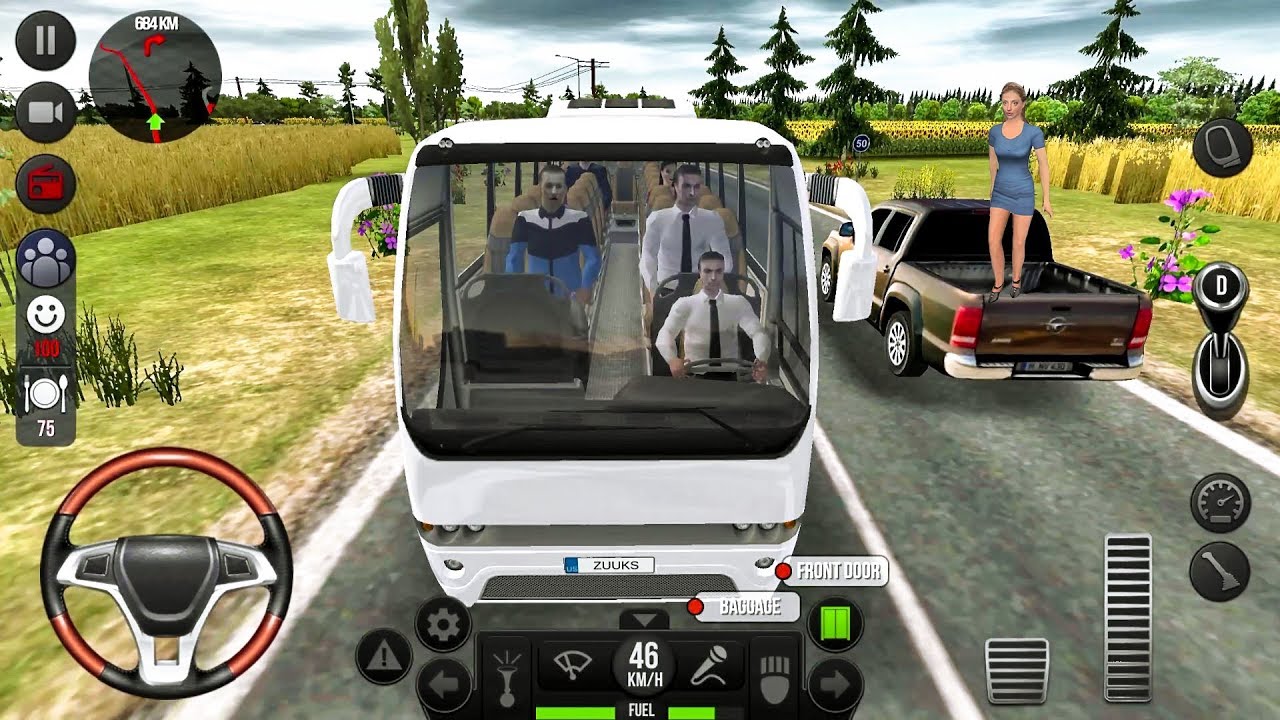 Bus Simulator Ultimate # 2 Поехали в Штутгарт! Геймплей Android