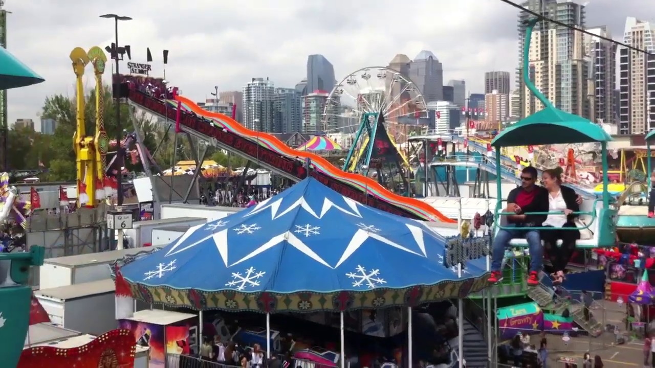 Calgary Stampede 2019 Midway - Westjet Skyride
