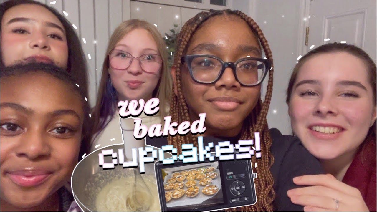 WE BAKED CUPCAKES!!!