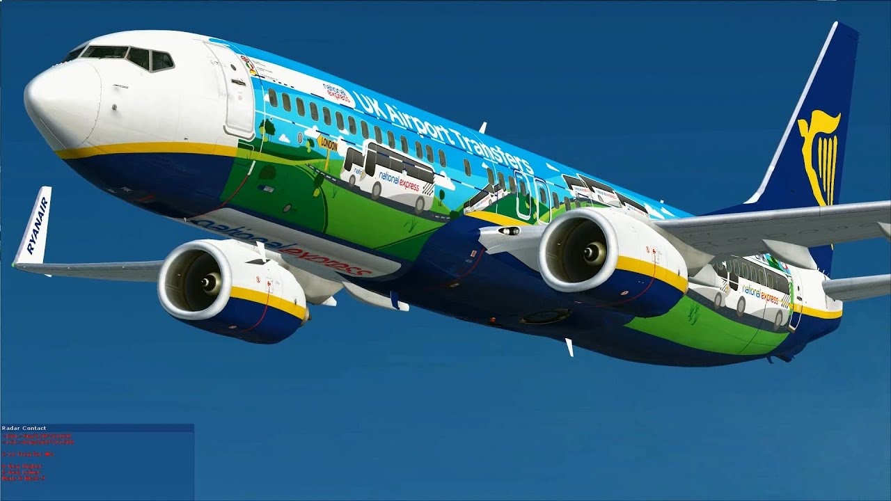 [FSX] Ryanair from London Stansted to Perpignan-Rivesaltes