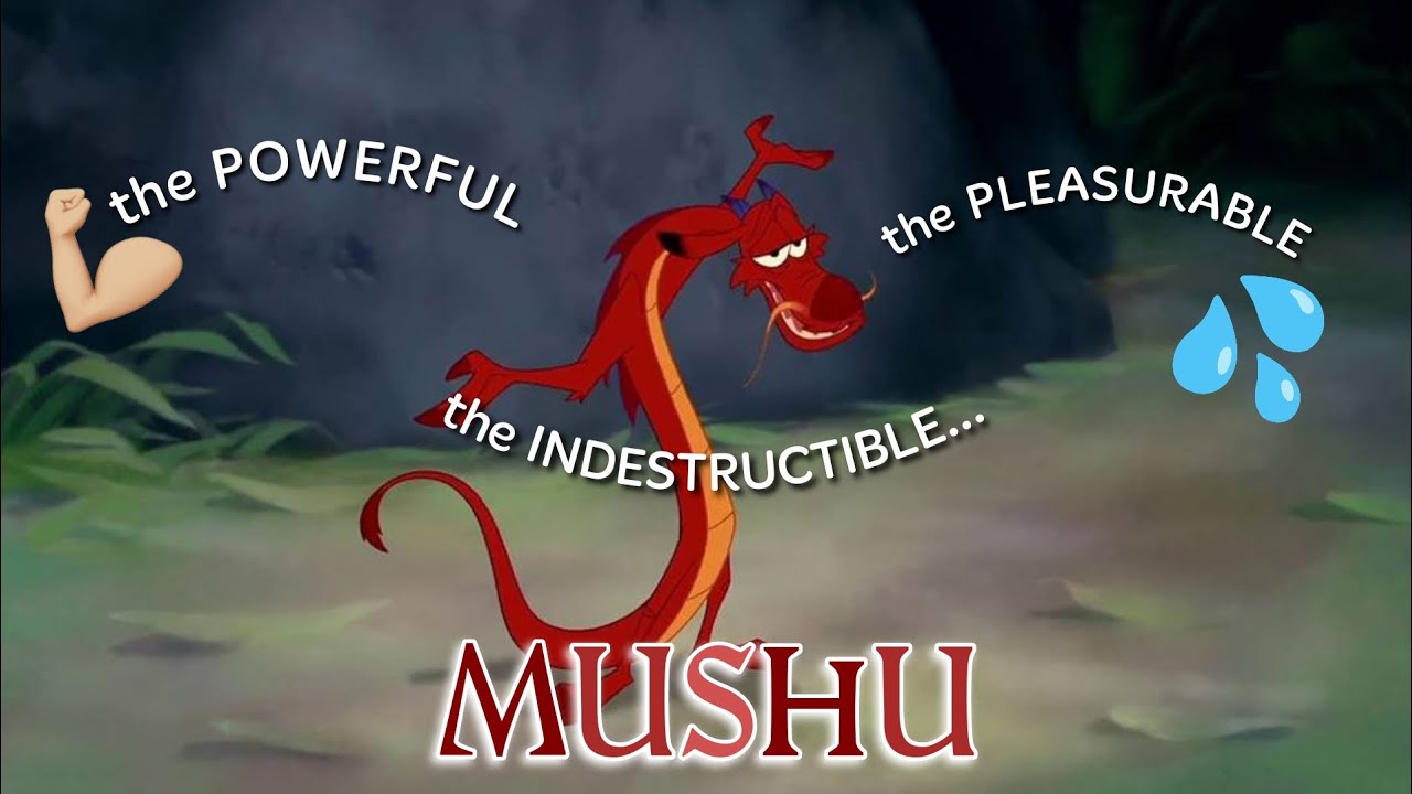 Mushu being the most iconic disney character to exist for over 13 minutes straight ❤️‍🔥