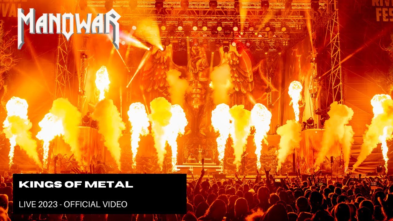Kings Of Metal - MANOWAR  Live 2023 - Official Video