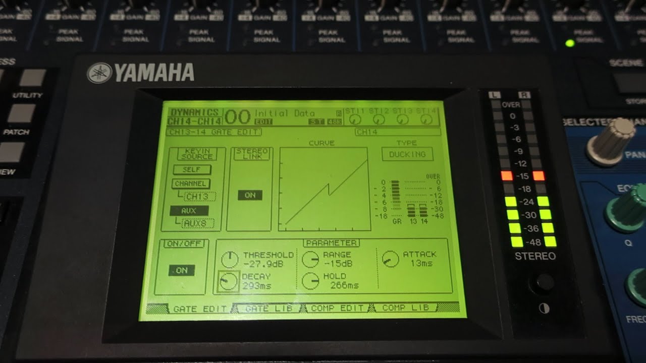 PUERTA DE RUIDO EN SIDECHAIN - EFECTO DUCKING y ATENUACIÓN de la música en una CONSOLA DIGITAL