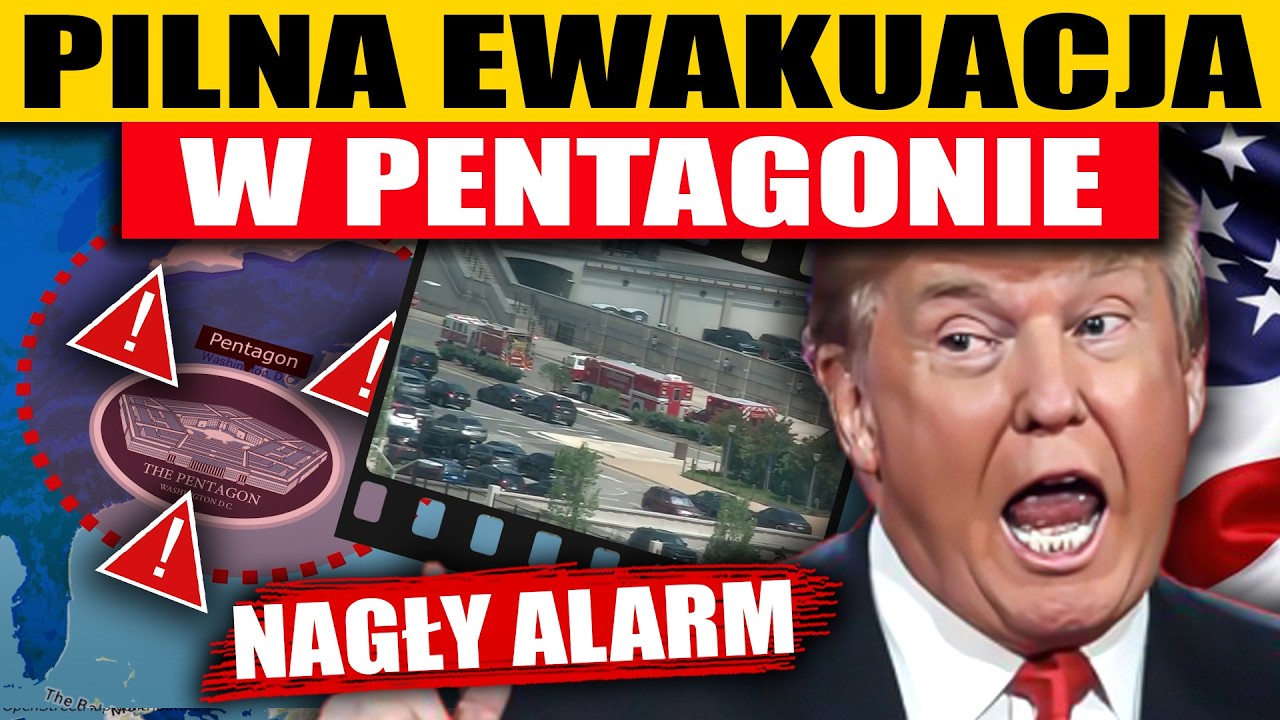 PILNA EWAKUACJA W PENTAGONIE - NAGŁY ALARM